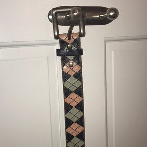 Men’s Leather Island belt